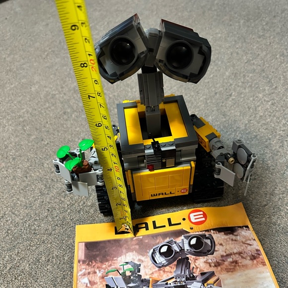 REPRODUCTION LEGO Inspired WALL-E Disney Pixar 8886/ 21303 READ!! 9” x 7” LARGE - Picture 2 of 13